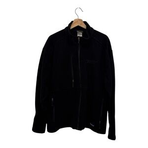 Patagonia Synchilla Fleece Jacket XL Black Hudson Clean Energy Logo $139 Retail
